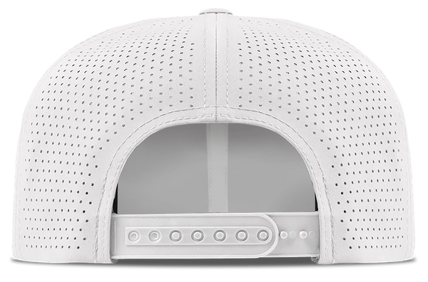 The Crownlight — White & Gold Signature Hat