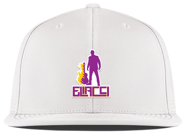 The Crownlight — White & Gold Signature Hat