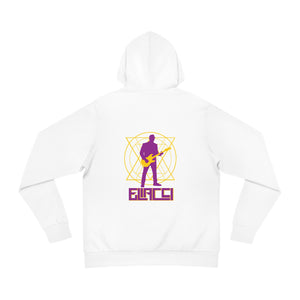 Luminary Veil — White & Gold Signature Hoodie