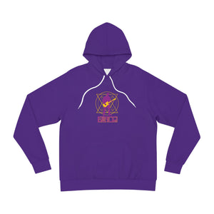 Luminary Veil — White & Gold Signature Hoodie